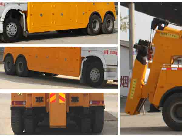 重汽后雙橋清障車_30噸救援車_重型清障車_CLW5250TQZZ5型清障車