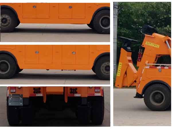 陜汽前四后八清障車_重型清障車_40噸拖吊型清障車_CLW5310TQZS5型清障車