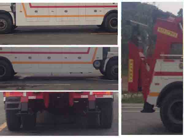 陜汽拖吊型清障車_20噸拖吊連體清障車_CLW5190TQZS5型清障車