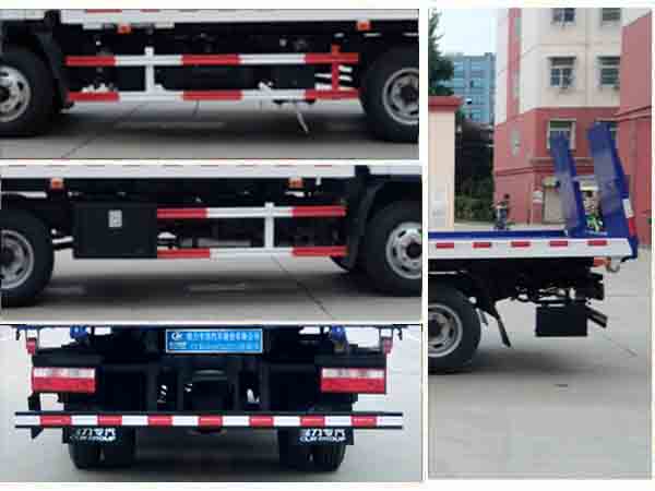 解放虎V清障車_小型藍(lán)牌平板清障車_CLW5040TQZC5型清障車