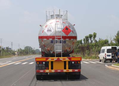 35方甲基氯運(yùn)輸車_28.3噸液體氣體半掛車_CLW9406GYQA型液化氣體運(yùn)輸半掛車