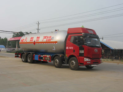35.5方解放液化氣運(yùn)輸車_14.9噸丙烷運(yùn)輸車_CLW5310GYQC5型液化氣體運(yùn)輸車