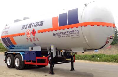 40.5方液化氣體運(yùn)輸半掛車_17噸液化石油氣運(yùn)輸車_CLW9311GYQ型液化氣體運(yùn)輸半掛車