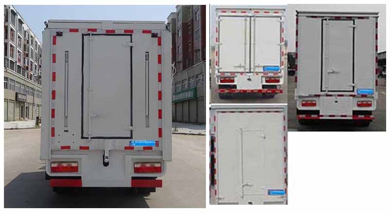 東風(fēng)藍(lán)牌舞臺(tái)車 小型流動(dòng)演出車 CLW5040XWTD6型舞臺(tái)車